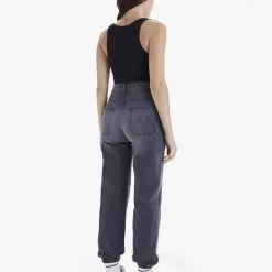 MOTHER Wrapper Patch Springy Ankle - Dancing In The Moonlight Denim