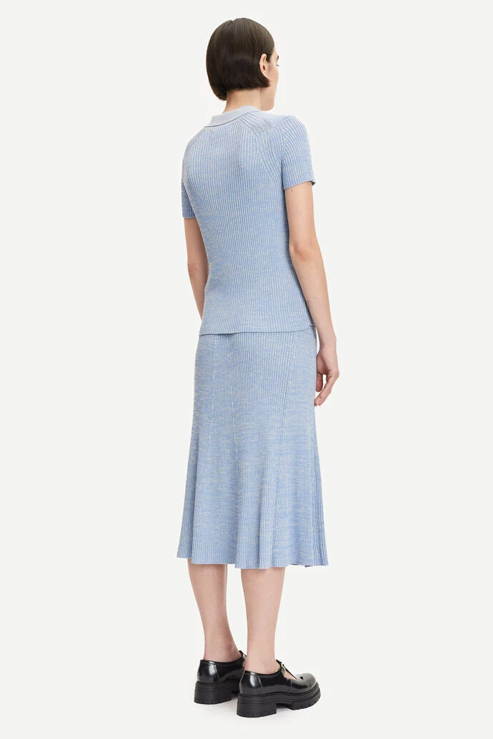 Samsoe Samsoe Bonnie Short Sleeve Polo Tops 5 Samsoe Samsoe Bonnie Short Sleeve Polo Tops