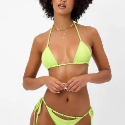Frankies Bikinis Phillipa Plisse Top