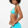 Frankies Bikinis Sky Plisse Top