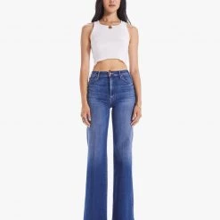 MOTHER The Hustler Roller Heel Denim