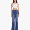 MOTHER The Hustler Roller Heel Denim