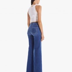 MOTHER The Hustler Roller Heel Denim