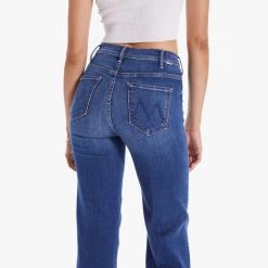 MOTHER The Hustler Roller Heel Denim