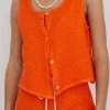 DONNI CLOTHING Waffle Vest