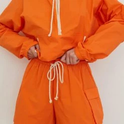 DONNI CLOTHING Nylon Cargo Shorts