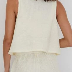 DONNI Waffle Vest CLOTHING