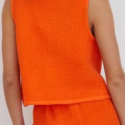 DONNI CLOTHING Waffle Vest