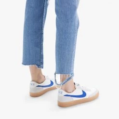 MOTHER High Waisted Rider Ankle - Kiss And Make Up Again Denim