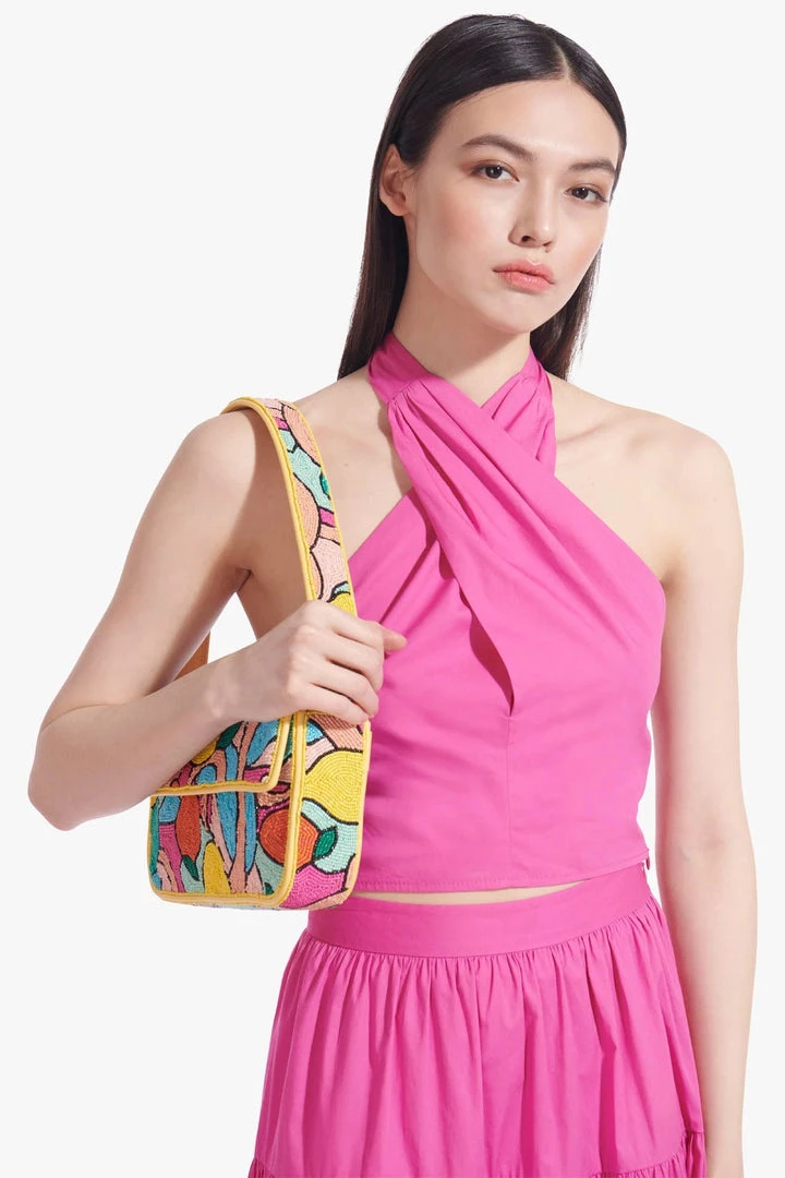 Staud Tommy Beaded Bag