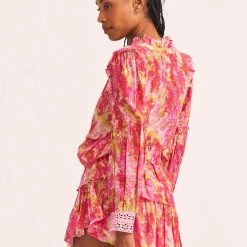 LoveShackFancy Ruffle Mini Skirt