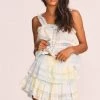 LoveShackFancy Ruffle Mini Skirt