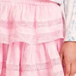 LoveShackFancy Ruffle Mini Skirt