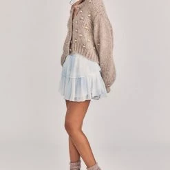 LoveShackFancy Ruffle Mini Skirt