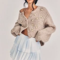 LoveShackFancy Ruffle Mini Skirt