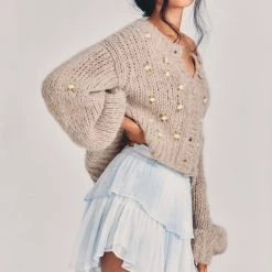 LoveShackFancy Ruffle Mini Skirt