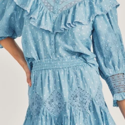 LoveShackFancy CLOTHING Adia Skirt