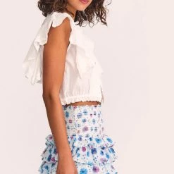 LoveShackFancy Yorkie Skirt CLOTHING 10 LoveShackFancy Yorkie Skirt CLOTHING