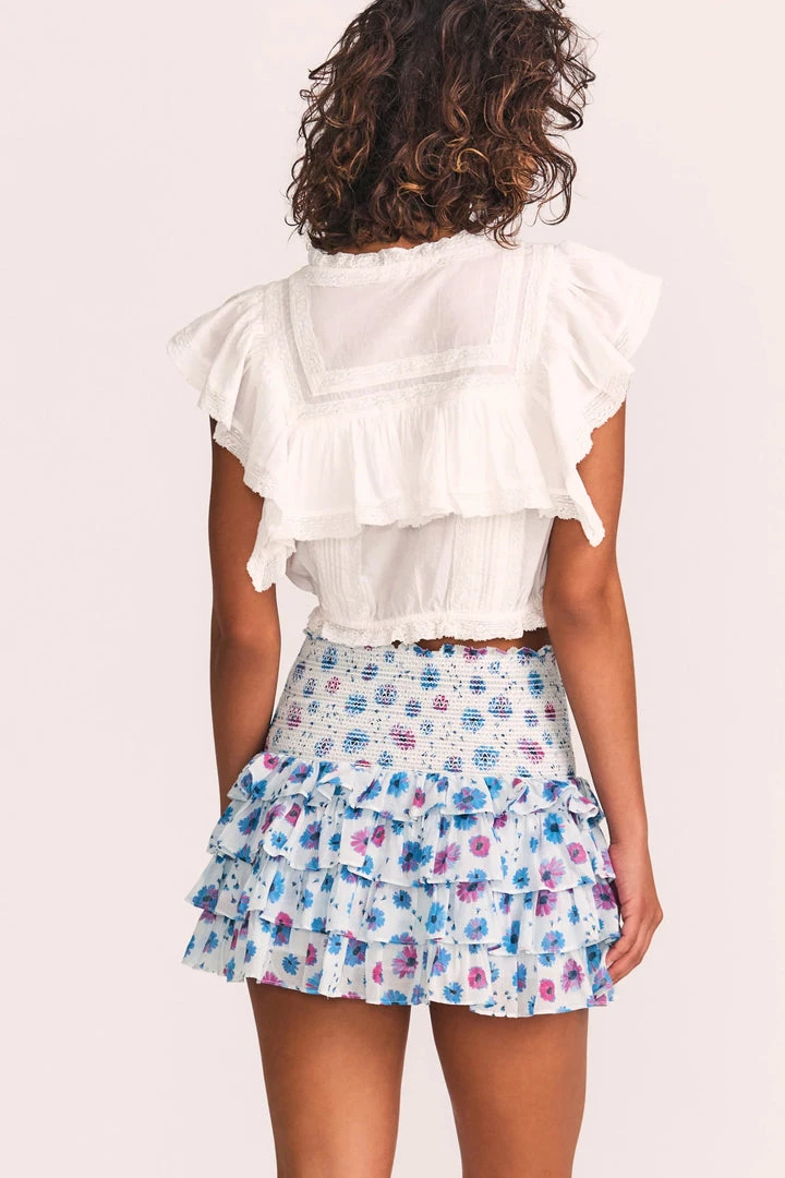 LoveShackFancy Yorkie Skirt CLOTHING 7 LoveShackFancy Yorkie Skirt CLOTHING