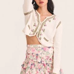 LoveShackFancy Pernille Skirt