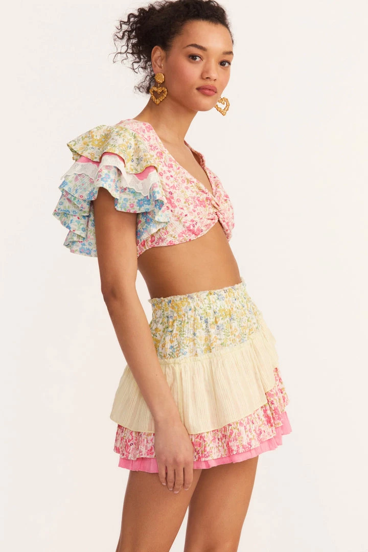 LoveShackFancy Mayze Skirt 5 LoveShackFancy Mayze Skirt