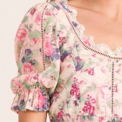 LoveShackFancy Karsten Crop Top CLOTHING