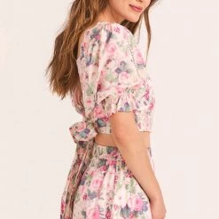 LoveShackFancy Karsten Crop Top CLOTHING