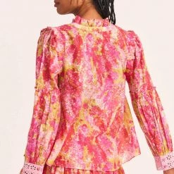 LoveShackFancy Ronaldo Blouse