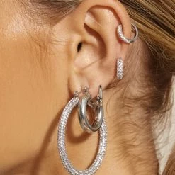 Luv Aj ACCESSORIES Baby Amalfi Tube Hoops
