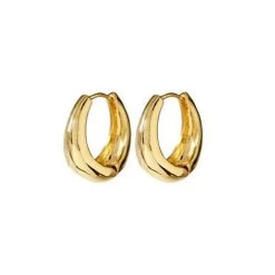 Luv Aj ACCESSORIES Marbella Hoops In Gold