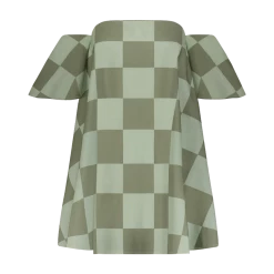 Matthew Bruch Off Shoulder Flutter Sleeve Mini Dress Dresses