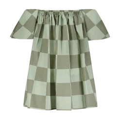 Matthew Bruch Off Shoulder Flutter Sleeve Mini Dress Dresses