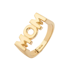 Maria Black Mom Ring - Gold ACCESSORIES