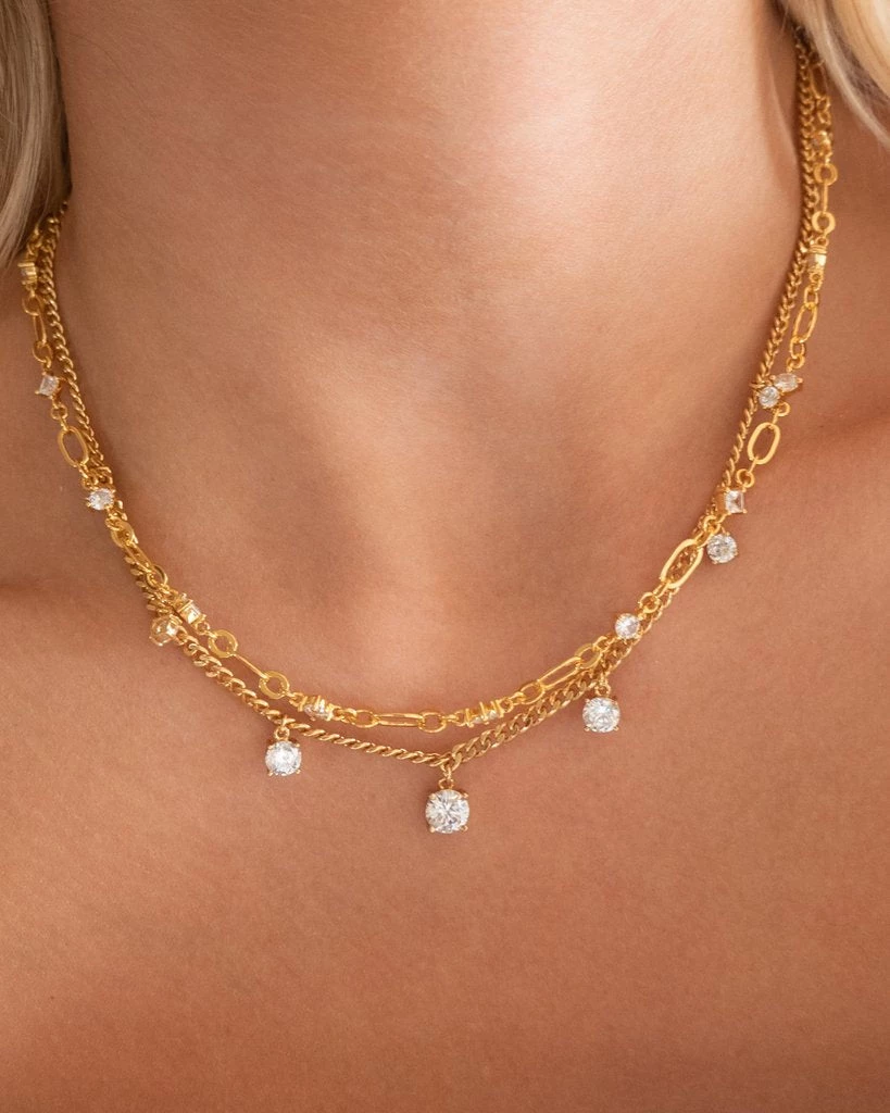 Luv Aj ACCESSORIES Dionne Link Necklace 4 Luv Aj ACCESSORIES Dionne Link Necklace