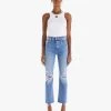 MOTHER The Tripper Ankle Fray Denim