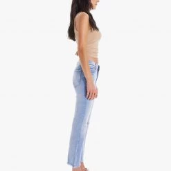 MOTHER The Outsider Ankle Crew Denim