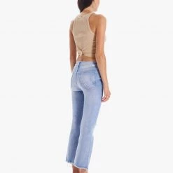 MOTHER The Outsider Ankle Crew Denim