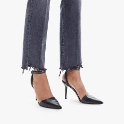 MOTHER Denim High Waisted Rascal Ankle Step Fray