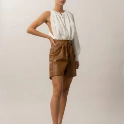 Nonchalant Label Shae Vegan Leather Short CLOTHING