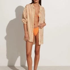 Faithfull The Brand Tortuga Shirt Dress Dresses