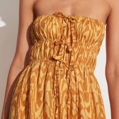 Faithfull The Brand Contessa Midi Dress Dresses