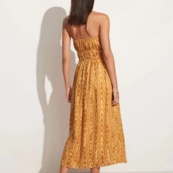 Faithfull The Brand Contessa Midi Dress Dresses