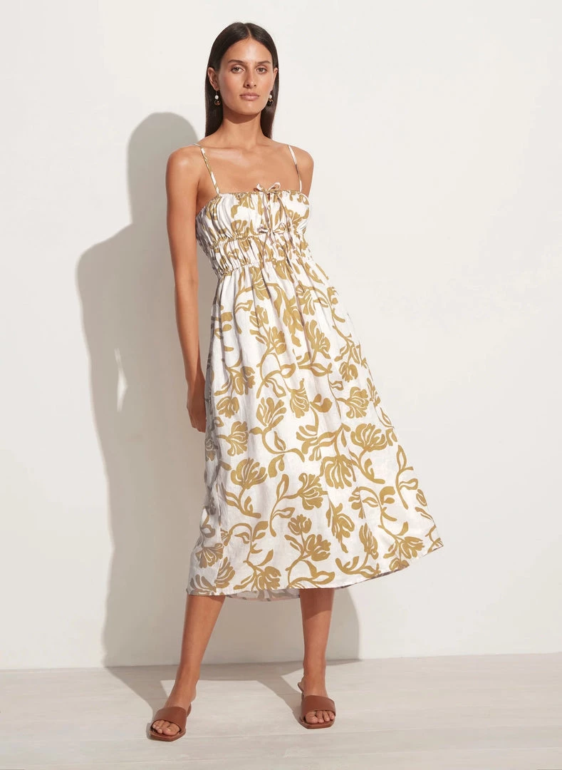 Faithfull The Brand Francesca Midi Dress 3 Faithfull The Brand Francesca Midi Dress