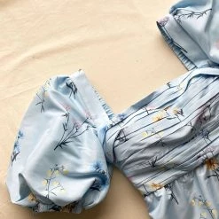 Self-portrait Floral Watercolour Mini Dress Dresses