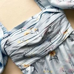 Self-portrait Floral Watercolour Mini Dress Dresses