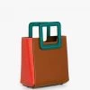 Staud Mini Shirley Leather Tote Bag ACCESSORIES