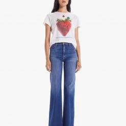 MOTHER Tops The Sinful Strawberry Tee