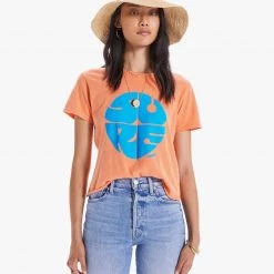 MOTHER The Rowdy Cutoff Tee Tops