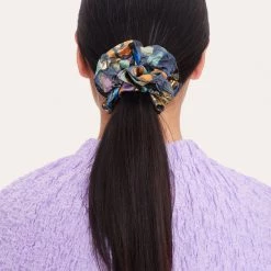 Stine Goya Organza Embroidery Scrunchie Hair Accessories