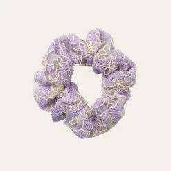 Stine Goya Organza Embroidery Scrunchie Hair Accessories